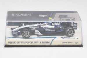 Williams FW29 N. Rosberg F1 Showcar 2007 Minichamps 1:43 400070086 Metal — billede 4 af 5