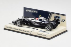 Williams FW30 K. Nakajima F1 Showcar Version 1 2008 Minichamps 1:43 400080078 Metal — billede 2 af 5