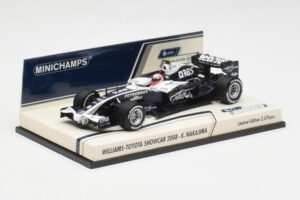 Williams FW30 K. Nakajima F1 Showcar Version 1 2008 Minichamps 1:43 400080078 Metal — billede 3 af 5