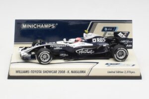 Williams FW30 K. Nakajima F1 Showcar Version 1 2008 Minichamps 1:43 400080078 Metal