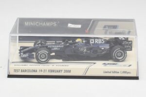 Williams FW30 N. Rosberg Barcelona Test 2008 Minichamps 1:43 400080207 Metal — billede 4 af 6