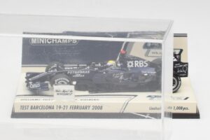 Williams FW30 N. Rosberg Barcelona Test 2008 Minichamps 1:43 400080207 Metal — billede 5 af 6