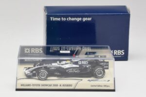 Williams FW30 N. Rosberg F1 Showcar 2008 Minichamps 1:43 403080077 Metal — billede 2 af 4