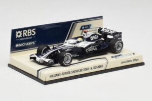 Williams FW30 N. Rosberg F1 Showcar 2008 Minichamps 1:43 403080077 Metal — billede 3 af 4