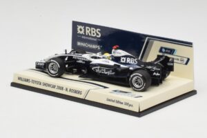 Williams FW30 N. Rosberg F1 Showcar 2008 Minichamps 1:43 403080077 Metal — billede 4 af 4