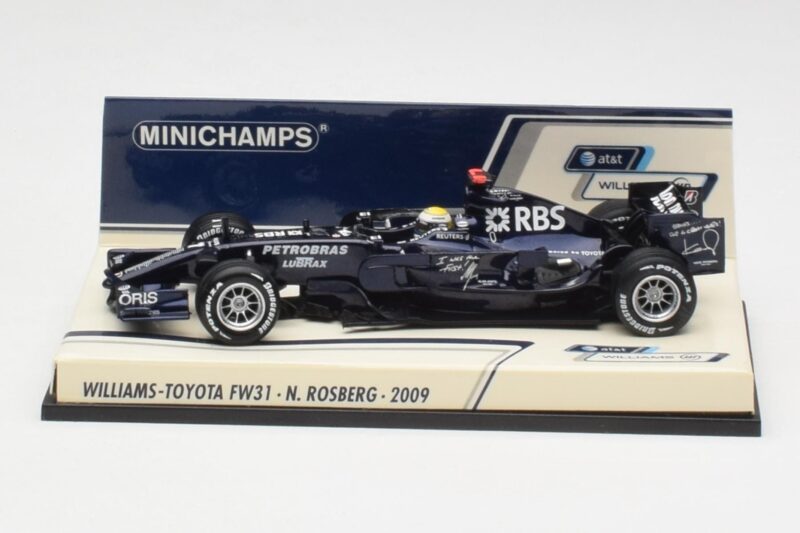 Williams FW31 Toyota #16 N. Rosberg F1 2009 Minichamps 1:43 400080207-M1 Metal