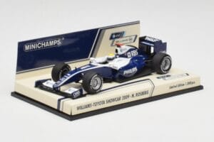 Williams FW31 N. Rosberg F1 Showcar 2009 Minichamps 1:43 400090086 Metal — billede 2 af 4
