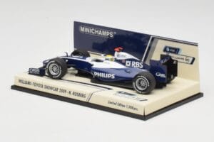 Williams FW31 N. Rosberg F1 Showcar 2009 Minichamps 1:43 400090086 Metal — billede 3 af 4