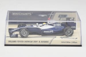 Williams FW31 N. Rosberg F1 Showcar 2009 Minichamps 1:43 400090086 Metal — billede 4 af 4