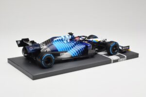 Williams FW43B Mercedes #63 G. Russell Belgian GP 2021 Minichamps 1:18 117211363 Resin — billede 3 af 7