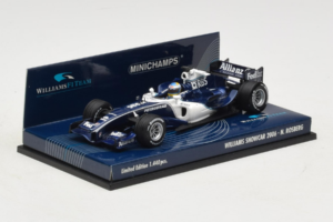 Williams FW28 Cosworth #10 N. Rosberg Williams F1 Team Showcar 2006 Minichamps 1:43 400060080 Metal — billede 2 af 5