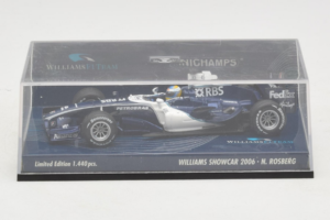 Williams FW28 Cosworth #10 N. Rosberg Williams F1 Team Showcar 2006 Minichamps 1:43 400060080 Metal — billede 4 af 5