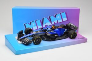 Williams FW44 #23 A. Albon Miami GP 2022 Minichamps 1:18 147220523 Metal — billede 7 af 7