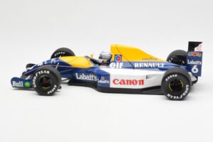 Williams Renault FW14 #6 R. Patrese F1 1991 Minichamps 1:18 100910006 Metal — billede 4 af 8