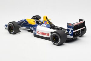 Williams Renault FW14 #6 R. Patrese F1 1991 Minichamps 1:18 100910006 Metal — billede 5 af 8
