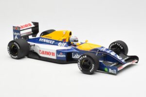 Williams Renault FW14 #6 R. Patrese F1 1991 Minichamps 1:18 100910006 Metal — billede 6 af 8
