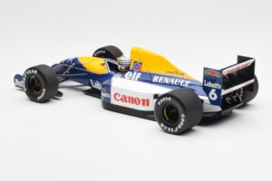 Williams Renault FW14 #6 R. Patrese F1 1991 Minichamps 1:18 100910006 Metal — billede 7 af 8