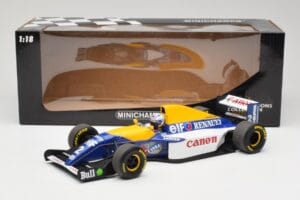 Williams FW15C Renault #2 A. Prost F1 World Champion 1993 Minichamps 1:18 180930002 Resin — billede 7 af 7