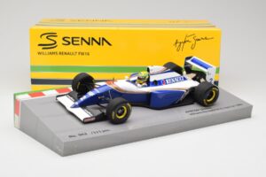 Williams Renault FW16 #2 A. Senna Test Car 1994 Minichamps 1:18 543941800 Metal — billede 7 af 7