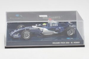 Williams FW28 Toyota #7 M. Webber F1 2006 Minichamps 1:43 400060009 Metal — billede 5 af 5