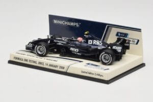Williams Toyota FW29B K. Nakajima Jerez Test 14 Januar 2008 Minichamps 1:43 400080108 Metal — billede 3 af 5