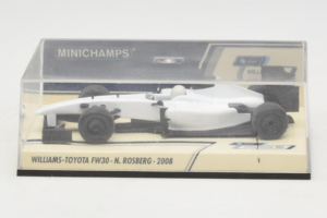 Williams FW30 Toyota #7 N. Rosberg Prototype F1 2008 Minichamps 1:43 400080007 Metal — billede 4 af 5