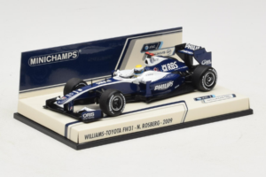 Williams FW31 Toyota #16 N. Rosberg F1 2009 Minichamps 1:43 400090016 Metal — billede 2 af 5