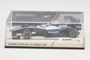 Williams FW31 Toyota #16 N. Rosberg F1 2009 Minichamps 1:43 400090016 Metal — billede 4 af 5