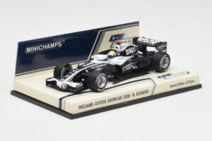 Williams FW30 Toyota Showcar #16 N. Rosberg F1 2008 Minichamps 1:43 400080077 Metal — billede 2 af 5