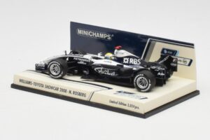 Williams FW30 Toyota Showcar #16 N. Rosberg F1 2008 Minichamps 1:43 400080077 Metal — billede 3 af 5