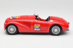 Ferrari 166 MM Barchetta Rød Hot Wheels 1:18 B6054 Metal — billede 4 af 8