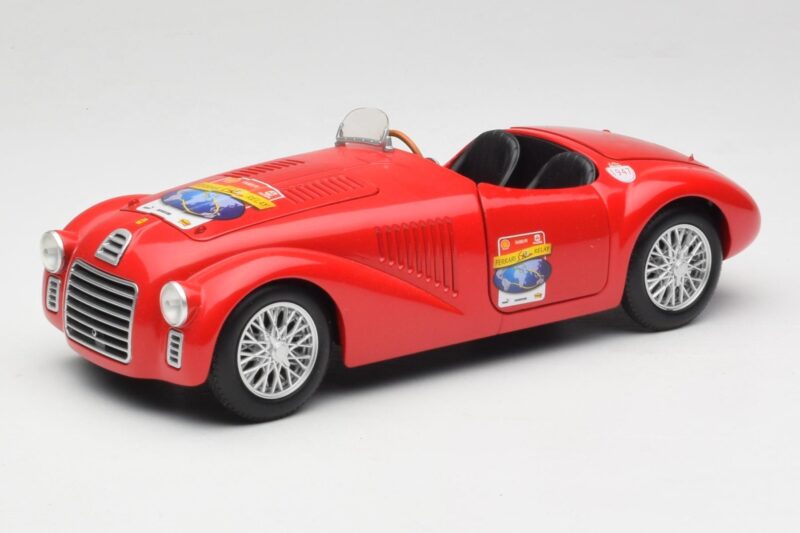 Ferrari 166 MM Barchetta Rød Hot Wheels 1:18 B6054 Metal