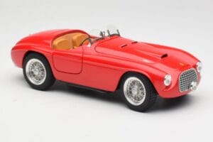 Ferrari 166 MM Rød Hot Wheels 1:18 L2989 Metal — billede 6 af 8
