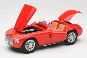 Ferrari 166 MM Barchetta Rød Hot Wheels 1:18 B6054-1 Metal — billede 2 af 8