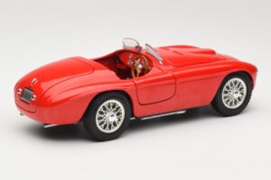 Ferrari 166 MM Barchetta Rød Hot Wheels 1:18 B6054-1 Metal — billede 3 af 8