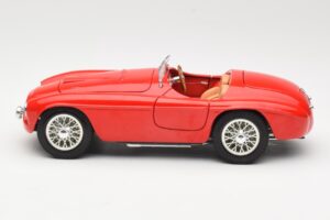 Ferrari 166 MM Barchetta Rød Hot Wheels 1:18 B6054-1 Metal — billede 4 af 8