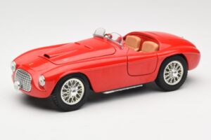 Ferrari 166 MM Barchetta Rød Hot Wheels 1:18 B6054-1 Metal