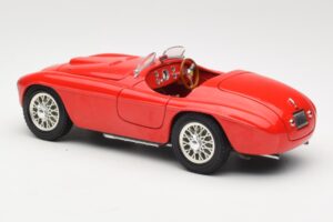 Ferrari 166 MM Barchetta Rød Hot Wheels 1:18 B6054-1 Metal — billede 7 af 8