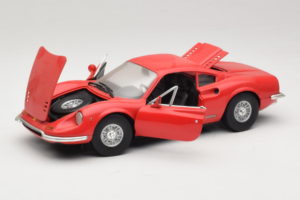 Ferrari Dino 246 GT Rød Anson 1:18 303597 Metal — billede 2 af 8