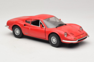 Ferrari Dino 246 GT Rød Anson 1:18 303597 Metal — billede 6 af 8