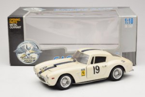 Ferrari 250 GT SWB Berlinette #19 Tour de France Automobile 1961 Eagles Race 1:18 6500 Metal — billede 8 af 8