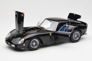 Ferrari 250 GTO Sort Kyosho 1:18 08431BK Metal — billede 2 af 8