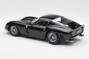 Ferrari 250 GTO Sort Kyosho 1:18 08431BK Metal — billede 7 af 8