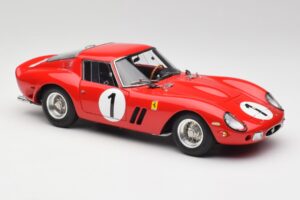Ferrari 250 GTO #1 P. Rodriguez / W. Mairesse Paris 1000km 1962 CMC 1:18 M-254 Metal — billede 4 af 6