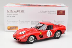 Ferrari 250 GTO #11 J. Surtees / M. Parkes Paris 1000km 1962 CMC 1:18 M-249 Metal — billede 6 af 6