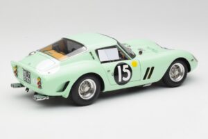 Ferrari 250 GTO #15 S. Moss / G. Hill Goodwood 1962 CMC 1:18 M-247 Metal — billede 2 af 6