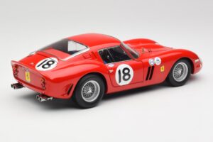 Ferrari 250 GTO #18 P. Rodriguez Daytona Continental 3 Hours Winner 1963 Kyosho 1:18 08438F Metal — billede 3 af 8