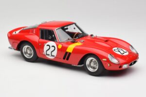 Ferrari 250 GTO #22 Beurlys / Elde / Mason 24 Hours of Le Mans 1962 CMC 1:18 M-253 Metal — billede 4 af 6
