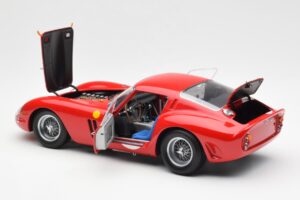 Ferrari 250 GTO #24 J. Blaton / G. Langlois 2nd 24 Hours of Le Mans 1963 Kyosho 1:18 08432C Metal — billede 5 af 8