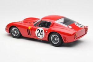 Ferrari 250 GTO #24 J. Blaton / G. Langlois 2nd 24 Hours of Le Mans 1963 Kyosho 1:18 08432C Metal — billede 7 af 8